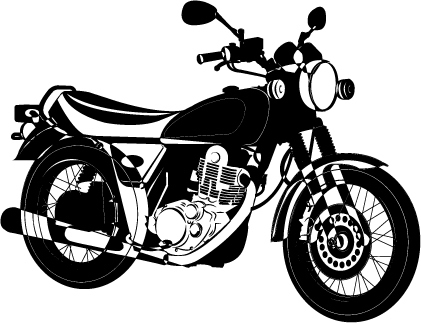 バイクシルエット