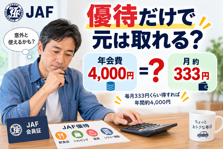 40〜50代の男性が電卓を見ながら計算している