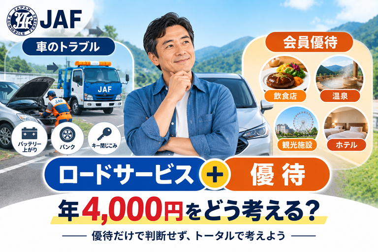 40〜50代の男性と車